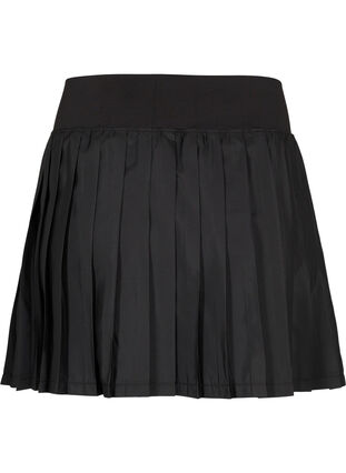 Padel / jupe de tennis en plissé, Black, Packshot image number 1