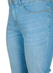  Amy knickers met hoge taille en borduursel, Light blue denim, Packshot image number 2