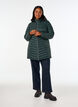 Veste l&eacute;g&egrave;re avec des poches et une capuche d&eacute;tachable, Vert fonc&eacute;, Model image number 1