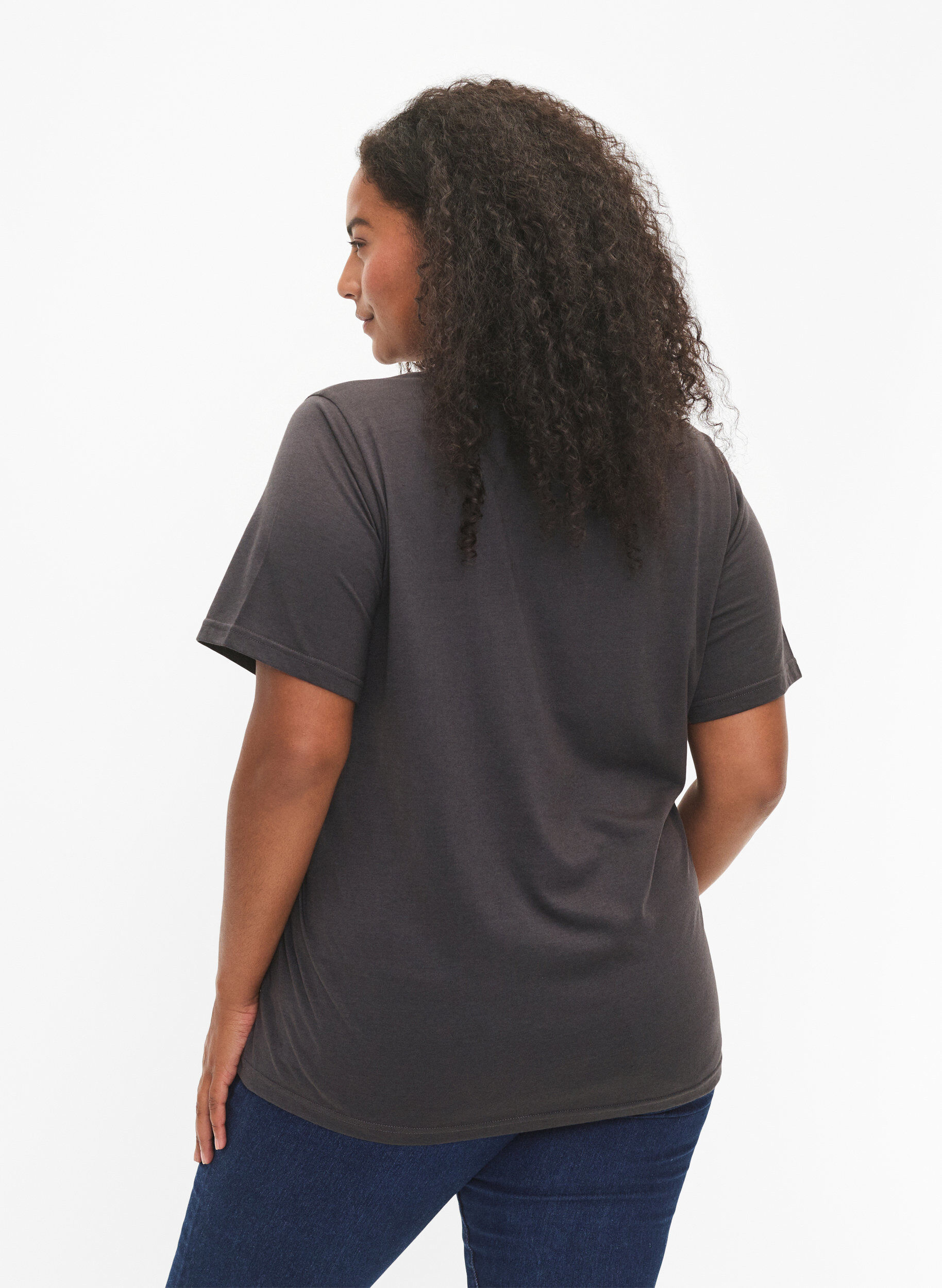 ZizziFLASH - T-shirt met motief, Phantom, Model image number 1