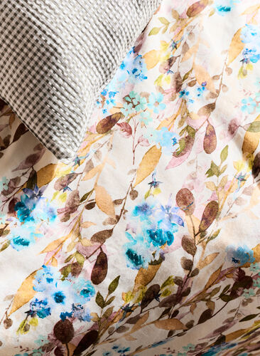 Parure de lit en coton à motifs, Multi color AOP, Image image number 1