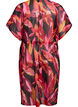 Strand kimono met print, Rood, Packshot image number 1