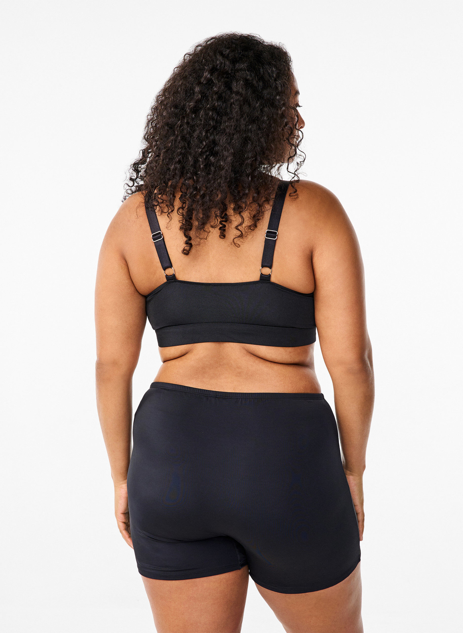 Zizzi Short de bikini, Noir, Model image number 2