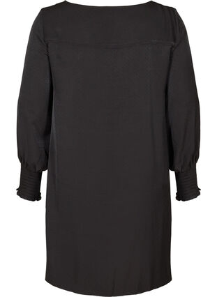 Tunique à manches longues avec blouse, Black, Packshot image number 1