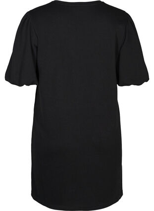 Robe sweat-shirt, Black, Packshot image number 1