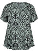 FLASH - Blouse met korte mouwen en print, Green Bay Ehnic, Packshot image number 0