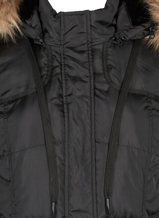 Veste d'hiver avec capuche amovible, Black, Packshot image number 2