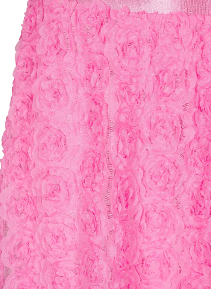 Midi-rok met 3D-bloemen, Dianthus, Packshot image number 2