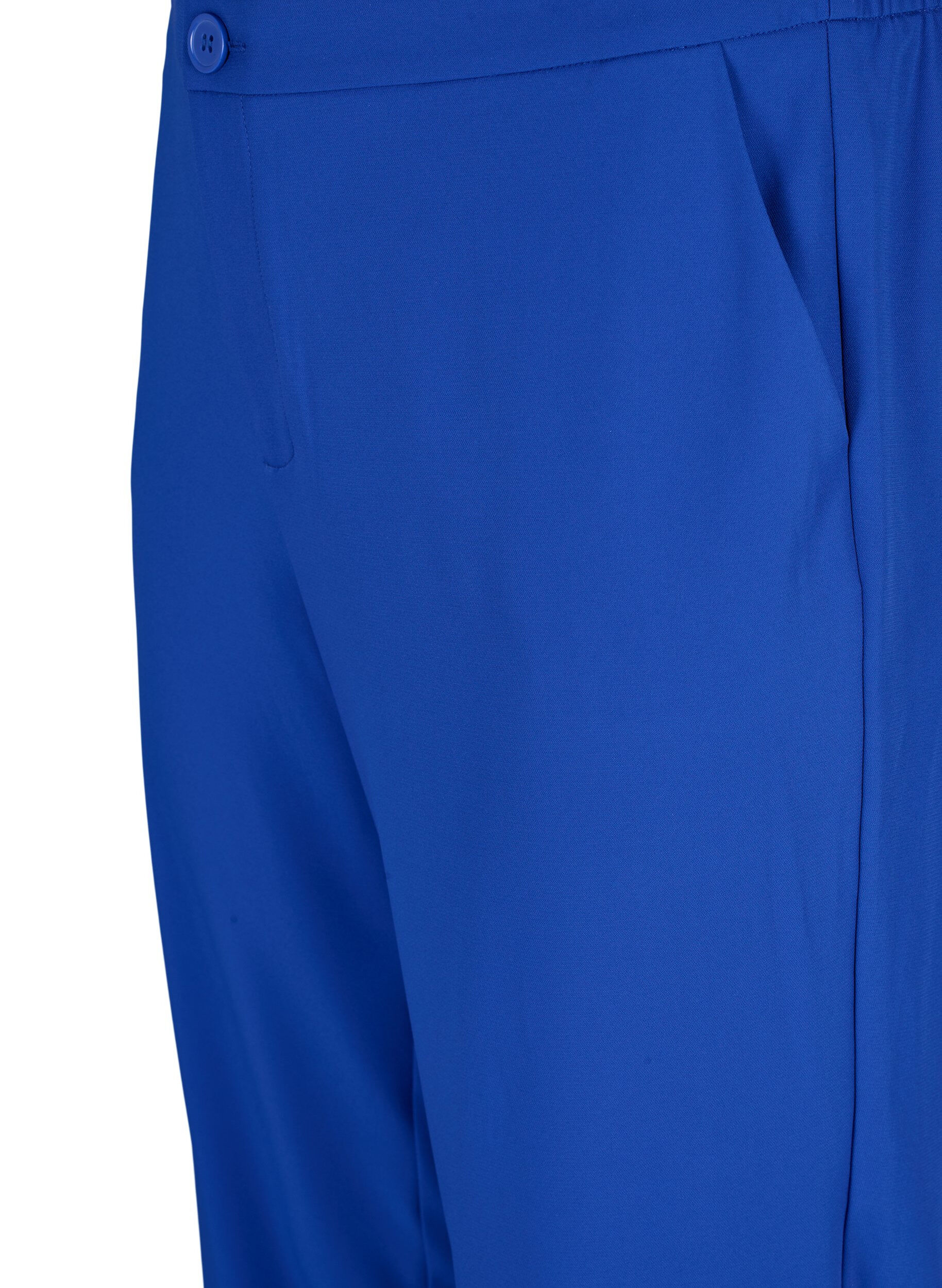 ZizziKlassieke broek met zakken, Blauw, Packshot image number 2