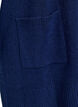 Cardigan en tricot c&ocirc;tel&eacute; avec poches, Bleu, Packshot image number 3
