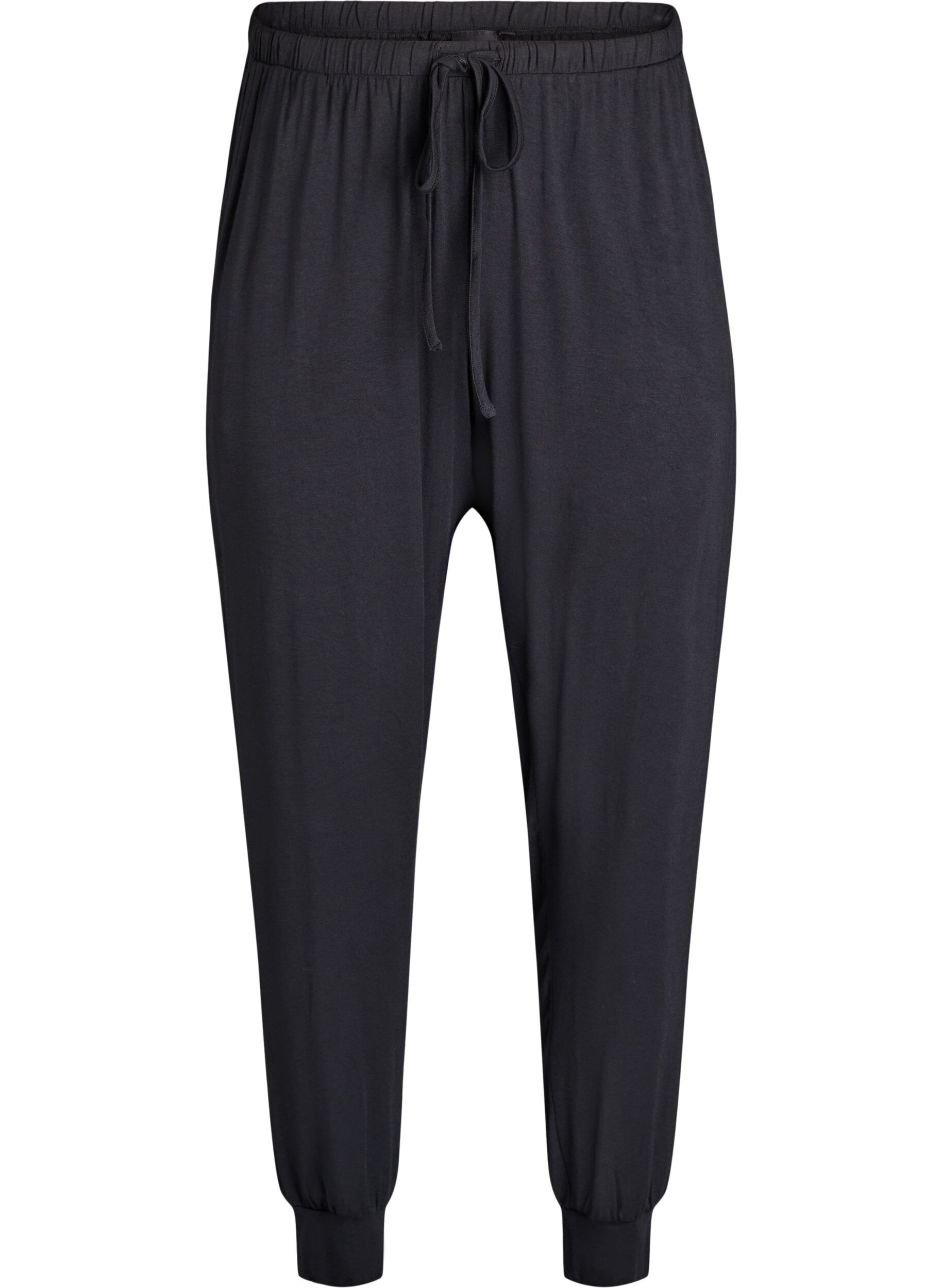 Nachtbroek van modal met hoge taille