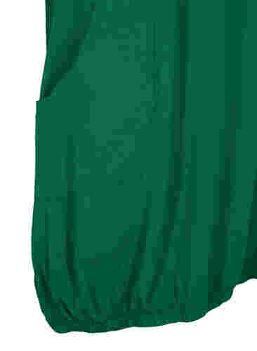 Robe en coton à manches courtes, Verdant Green, Packshot image number 3
