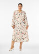 Robe midi avec smocks et boutons d&eacute;coratifs, Beige, Model image number 0