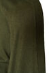 Long cardigan tricot&eacute; dans un m&eacute;lange de viscose, Vert fonc&eacute;, Packshot image number 2
