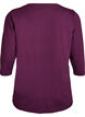 Haut de sport &agrave; manches 3/4, Violet, Packshot image number 1