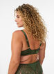 Soutien-gorge &agrave; armatures rembourr&eacute; avec dentelle, Vert Kaki, Model image number 2