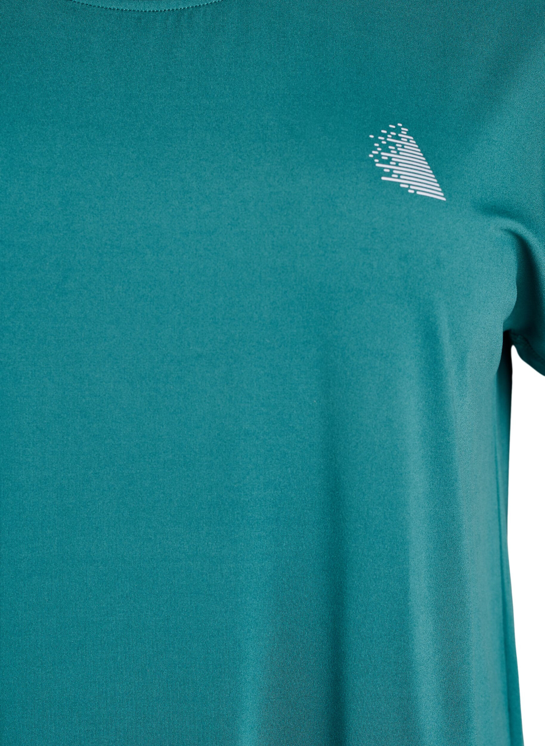 ZizziEffen gekleurd trainingsshirt, Blauw, Packshot image number 2