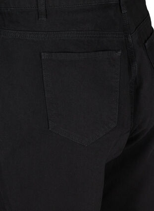 Jean en coton coupe ample, Black , Packshot image number 3