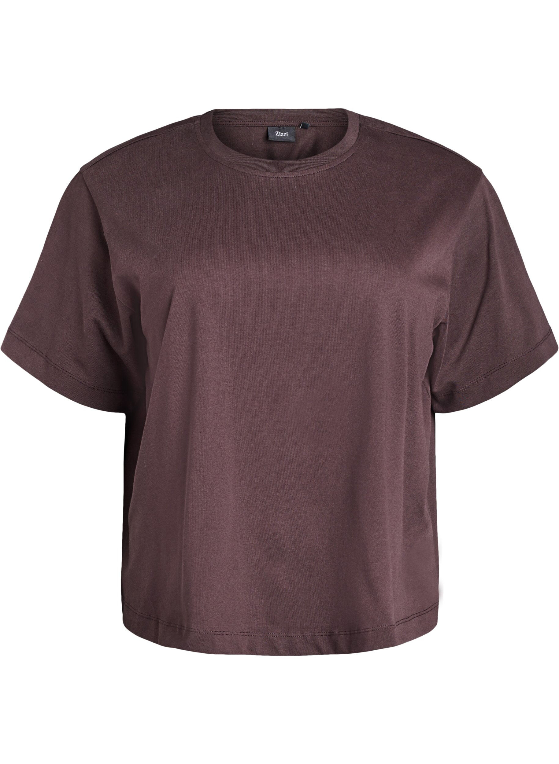 Boxy katoenen T-shirt