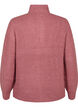 Pull en tricot avec col haut et fermeture &eacute;clair, Rose poudr&eacute;e, Packshot image number 1