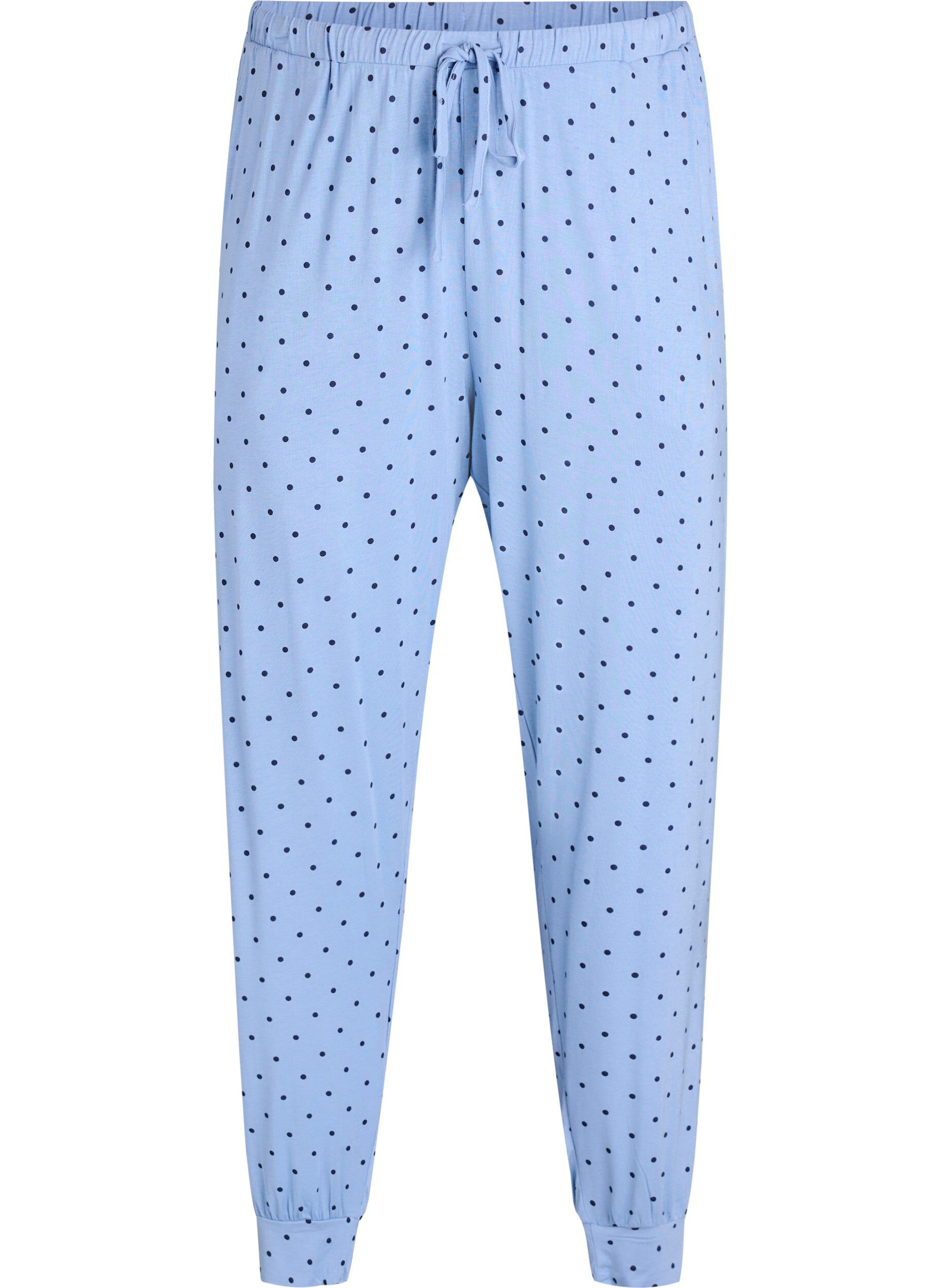 Nachtbroek van modal met hoge taille