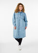 Robe Denim avec cœurs et poches de poitrine, Bleu Clair, Model image number 0