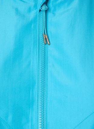 Veste courte avec capuche et bas réglable, River Blue, Packshot image number 2