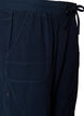 Losse katoenen short met zakken, Blauw, Packshot image number 2
