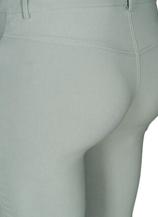Pantalon 3/4 près du corps avec fermetures éclairs, Slate Gray, Packshot image number 3