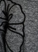 Pull avec application florale, Gris, Packshot image number 2