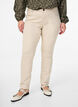 Strakke pasvorm Emily jeans met reguliere taille, Beige, Model image number 2