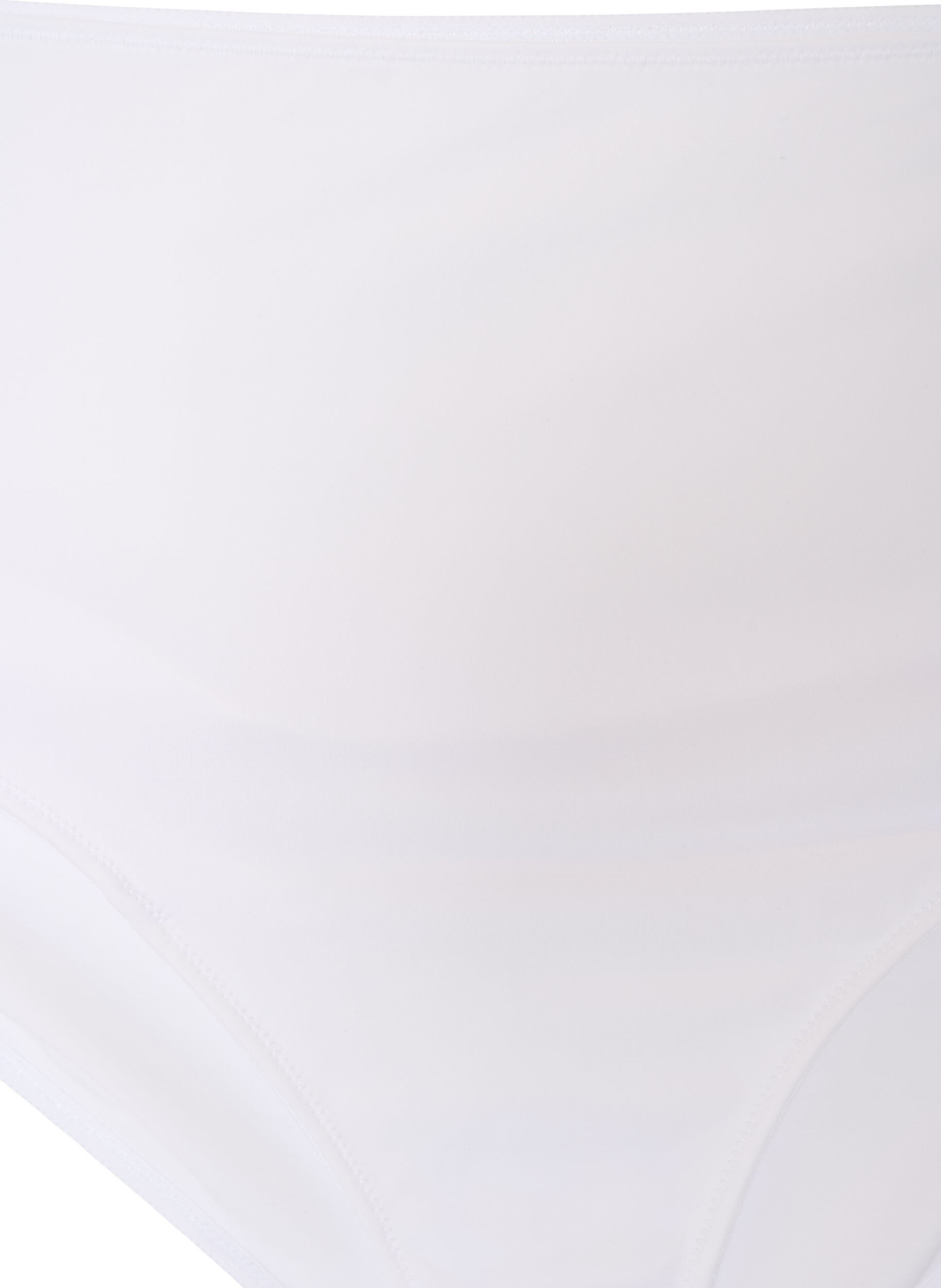 Zizzi Culotte brief en microfibre avec poche int&eacute;rieure, Blanc, Packshot image number 2