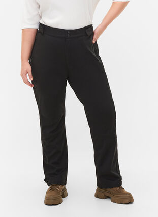 Pantalon Softshell, Black, Model image number 2