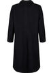 Manteau long en laine avec des poches, Black, Packshot image number 1