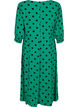 Robe midi à pois en viscose, Jolly Green Dot AOP, Packshot image number 1
