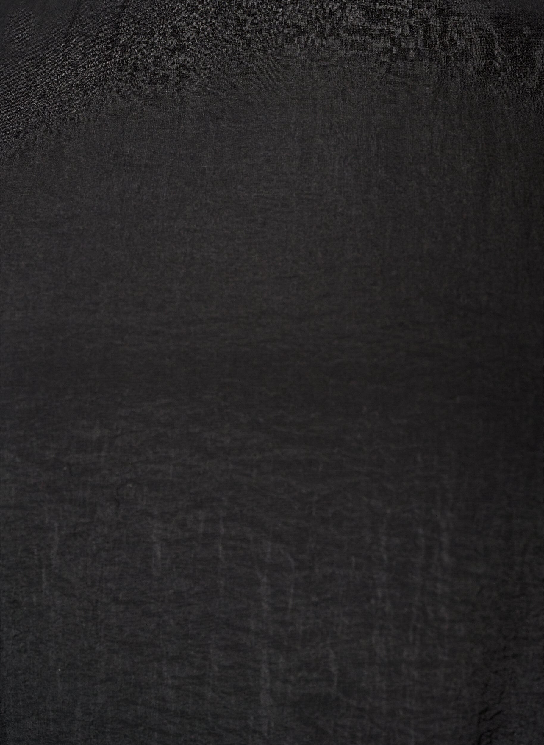 ZizziEnkellange jurk met vlindermouwen en strikceintuur, Zwart, Packshot image number 2