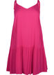 zomerjurk met bandjes, gemaakt van viscose, Raspberry Sorbet, Packshot image number 0