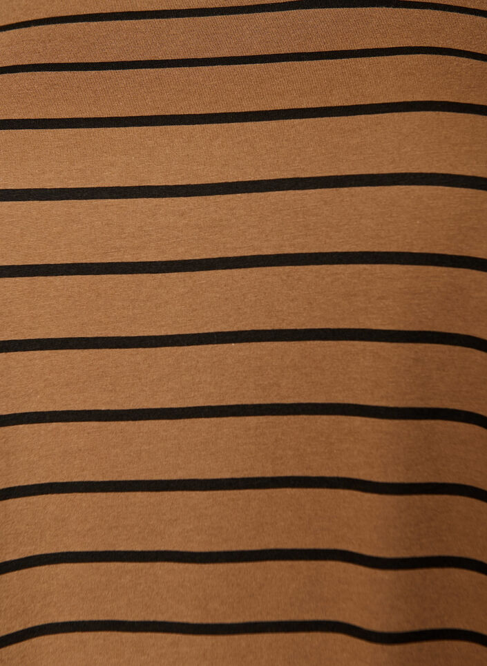 2-pack Robe T-shirt &agrave; manches courtes, Marron, Packshot image number 2