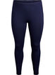 Basic legging in viscose, Blauw, Packshot image number 0