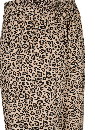 Pantalon en viscose avec imprimé léopard, Leo AOP, Packshot image number 2