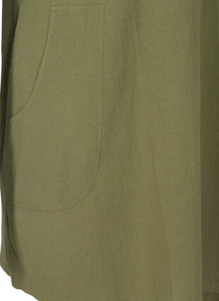 Tunique à manches courtes en coton, Ivy Green, Packshot image number 3