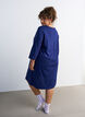 Chemise de nuit en coton bio &agrave; motif de No&euml;l, Bleu, Model image number 2