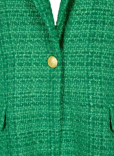 Bouclé blazer, Verdant Green, Packshot image number 2