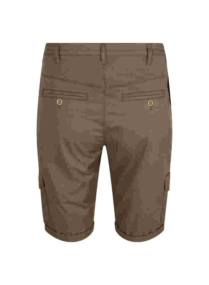 Short en coton avec des poches, Tarmac, Packshot image number 1