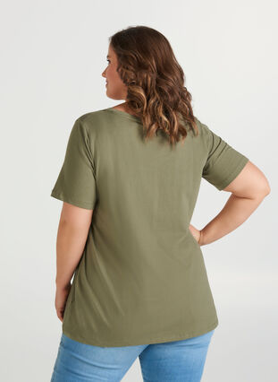 T-shirt , Deep Lichen Green, Model image number 0