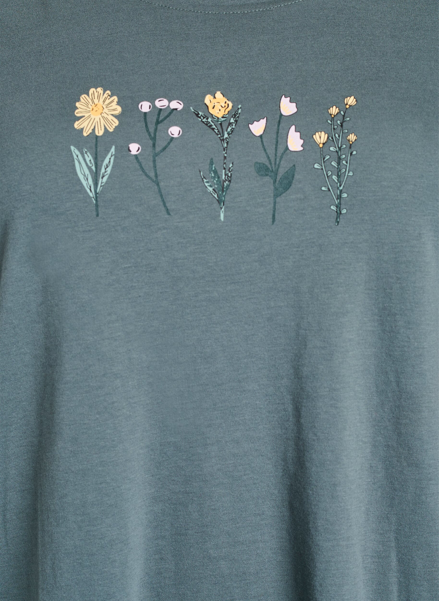 ZizziFLASH - T-shirt met motief, Groen, Packshot image number 2