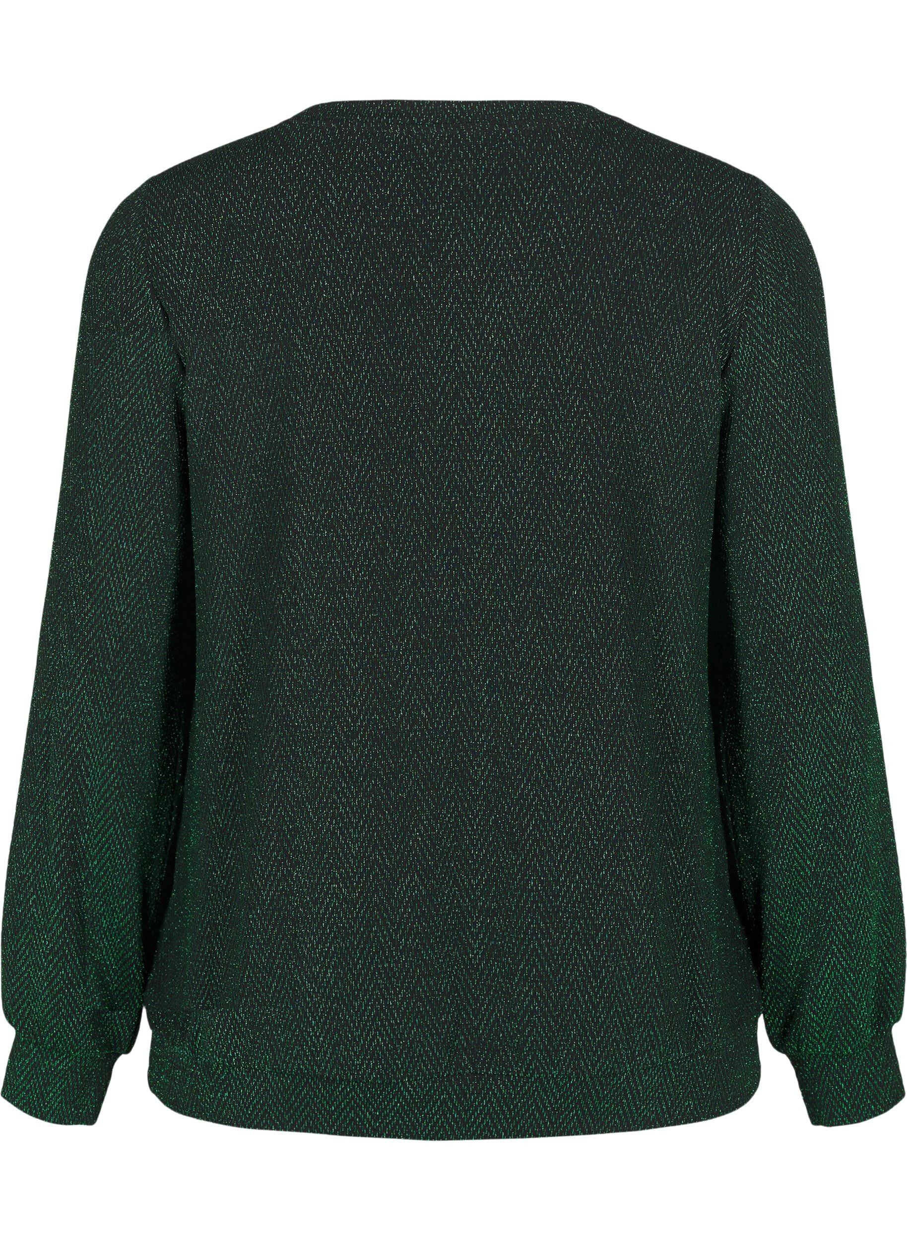 Zizzi Chemisier avec motif scintillant, Scarab ZigZagShimmer, Packshot image number 1