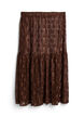 Jupe maxi en dentelle, Marron, Packshot image number 1