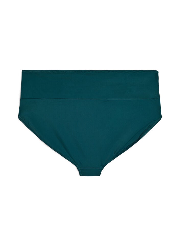 Culotte de bikini avec d&eacute;tail crois&eacute;, Vert, Packshot