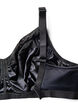 Soutien-gorge triangle sans armatures en dentelle, Noir, Packshot image number 3